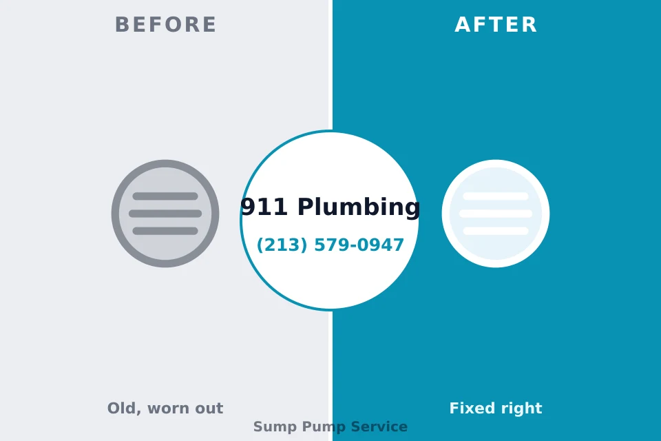 Before and after: plumbing company Granite Falls, NC